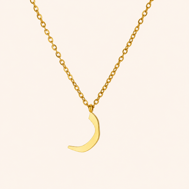 Arabic Initial Necklace R | ر — Rana