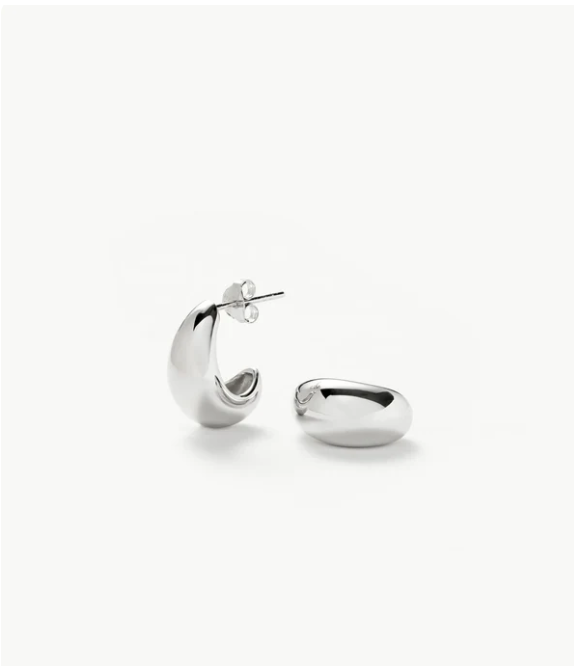 Savi Dome Mini Hoop Earrings