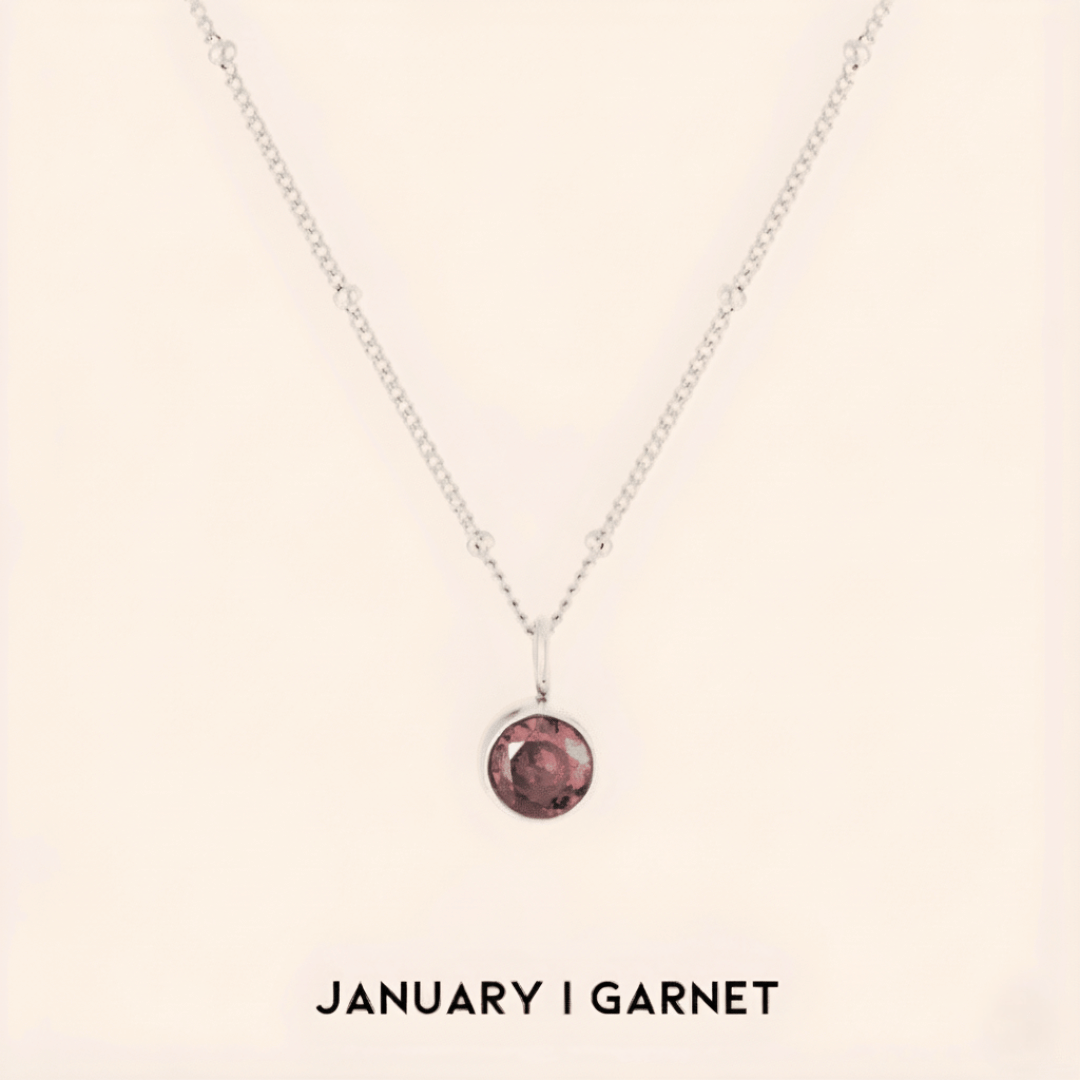 Noor Birthstone Necklace