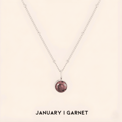 Noor Birthstone Necklace