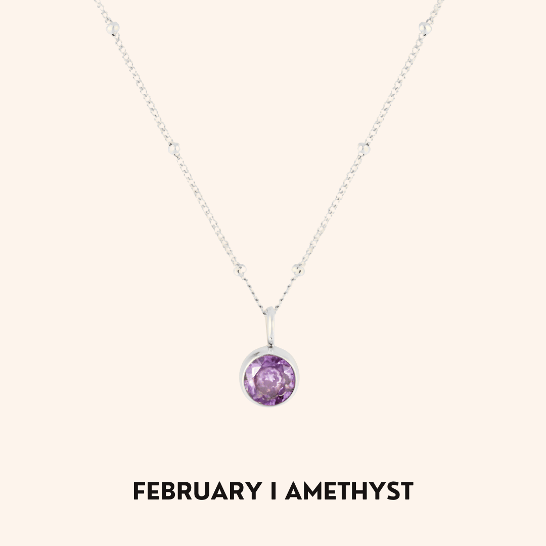 Noor Birthstone Necklace