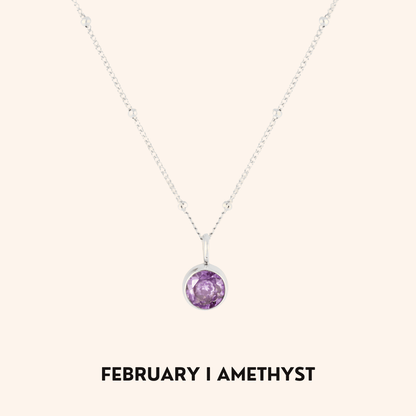 Noor Birthstone Necklace