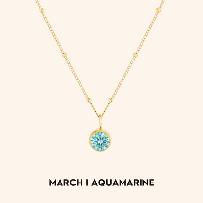Noor Birthstone Necklace