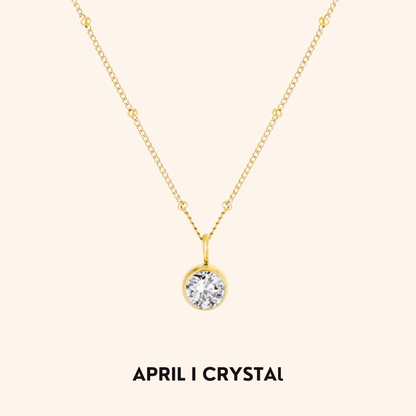 Noor Birthstone Necklace