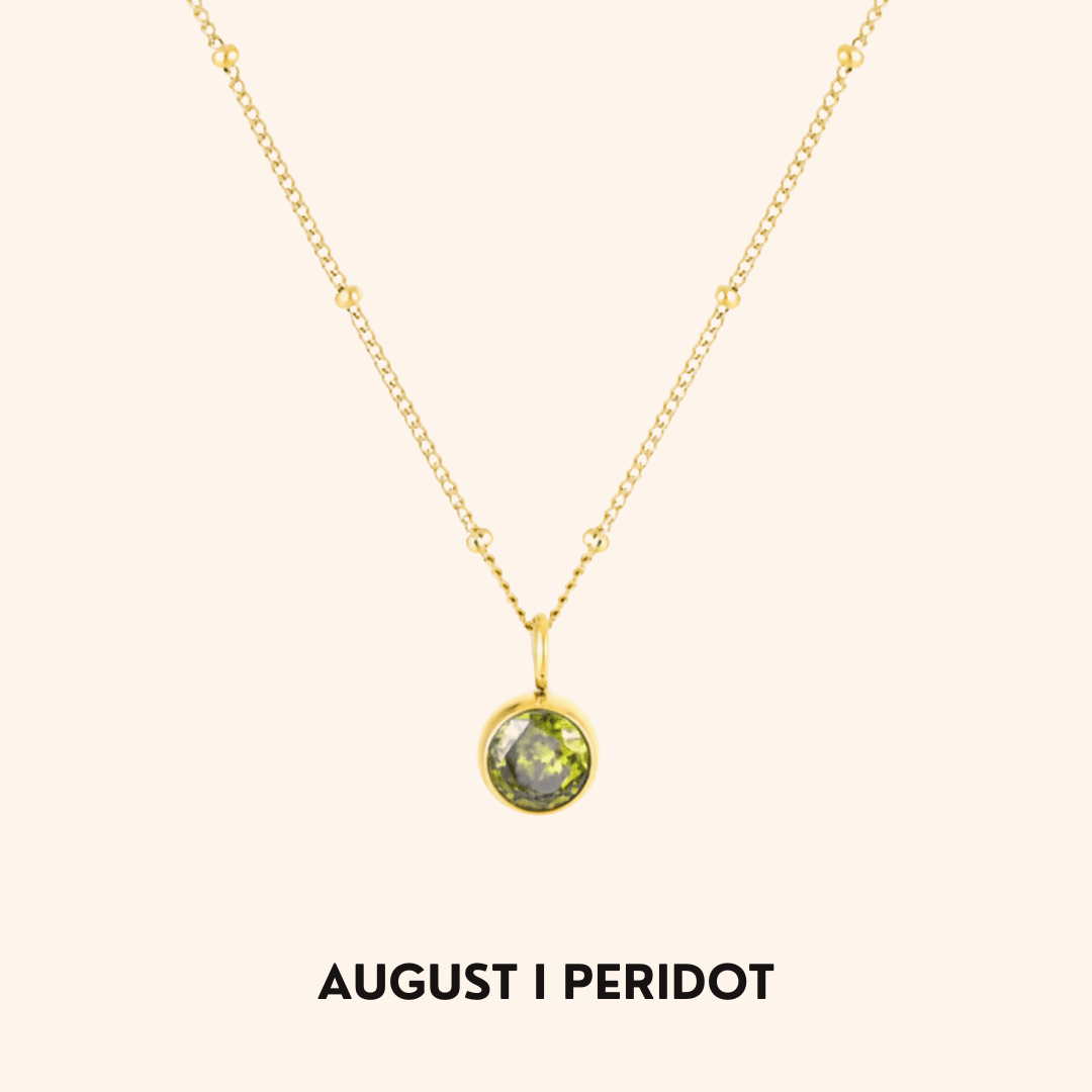 Noor Birthstone Necklace