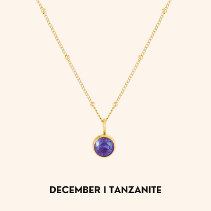 Noor Birthstone Necklace