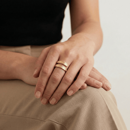 Noor Ayatul Kursi Spiral Ring