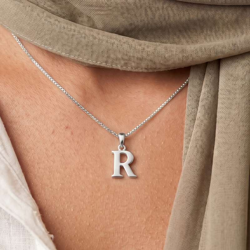 Initial Letter Necklace