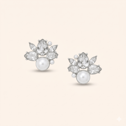 Jawahir Noor Moissanite Studs
