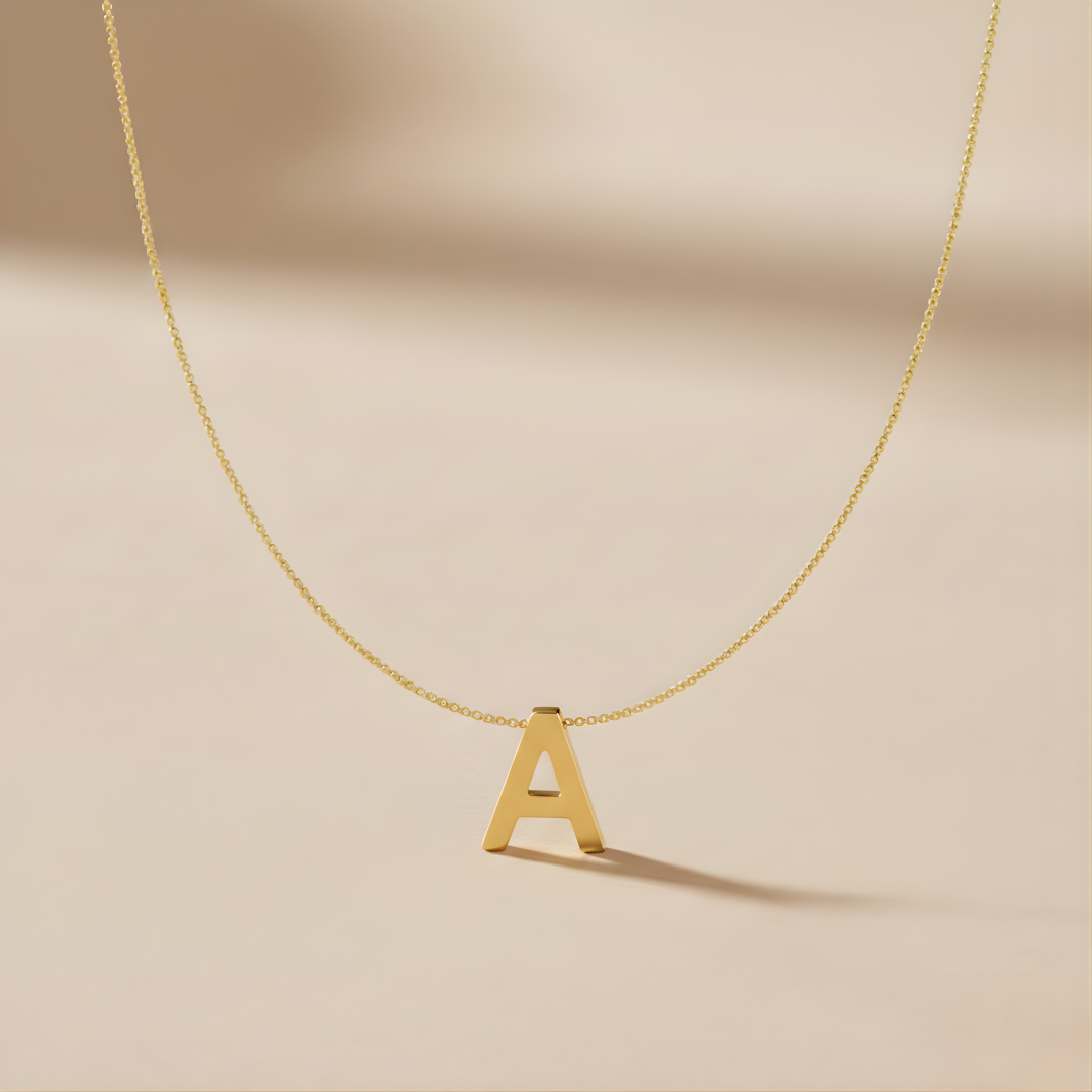 Initial Letter Necklace