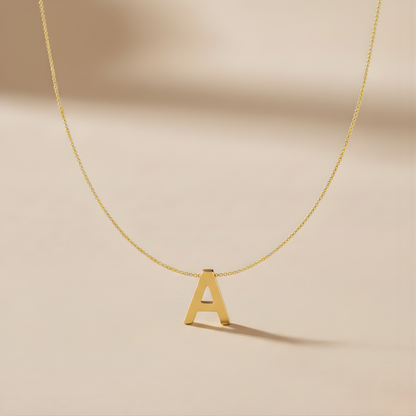Initial Letter Necklace