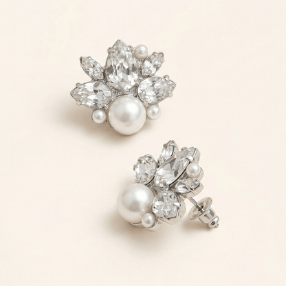 Jawahir Noor Moissanite Studs