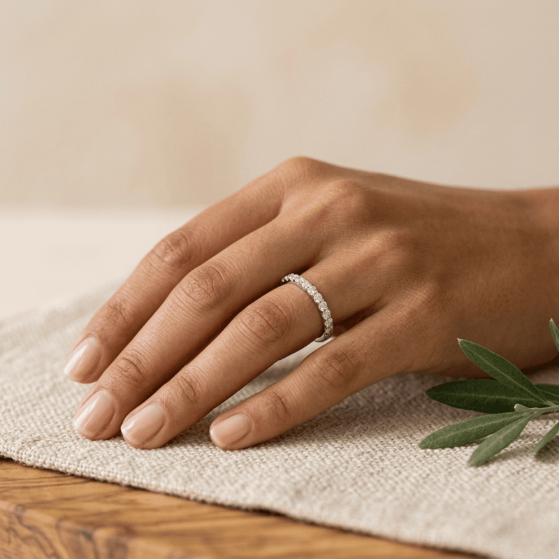 Thuraya Moissanite Ring