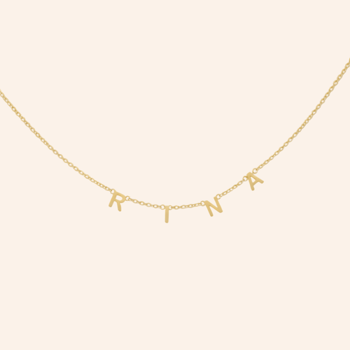 Initial Letter Necklace