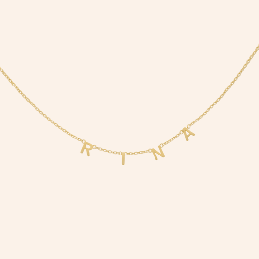Initial Letter Necklace