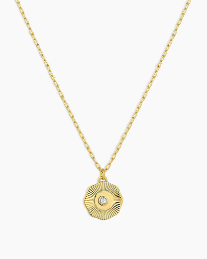 Birthstone Coin Necklace