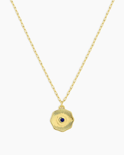 Birthstone Coin Necklace