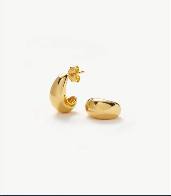 Savi Dome Mini Hoop Earrings