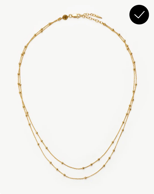 Double Chain Necklace