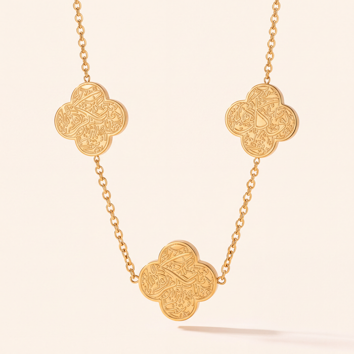 Rawdat Al-Qalb Trio Necklace