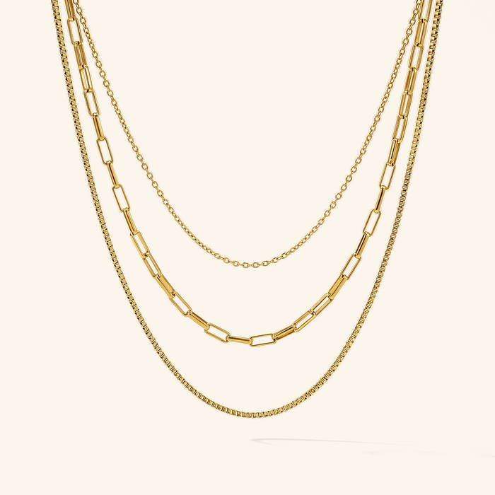 Noor Trio Layered Chain